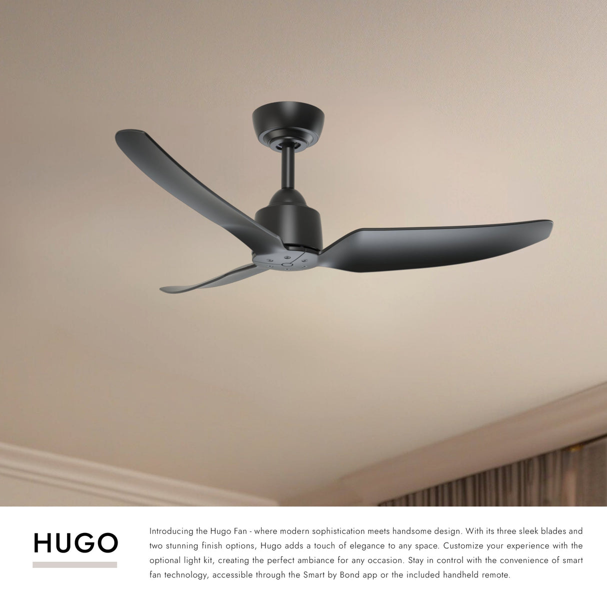 Kuzco Hugo 42-in Exterior Ceiling Fan