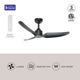 Kuzco Hugo 42-in Exterior Ceiling Fan