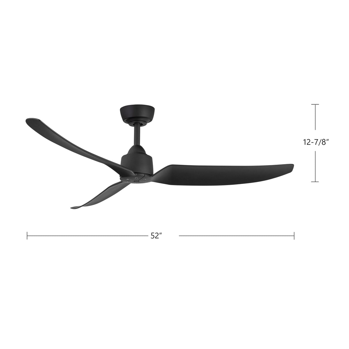 Kuzco Hugo 52-in Exterior Ceiling Fan