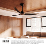 Kuzco Hugo 52-in Exterior Ceiling Fan