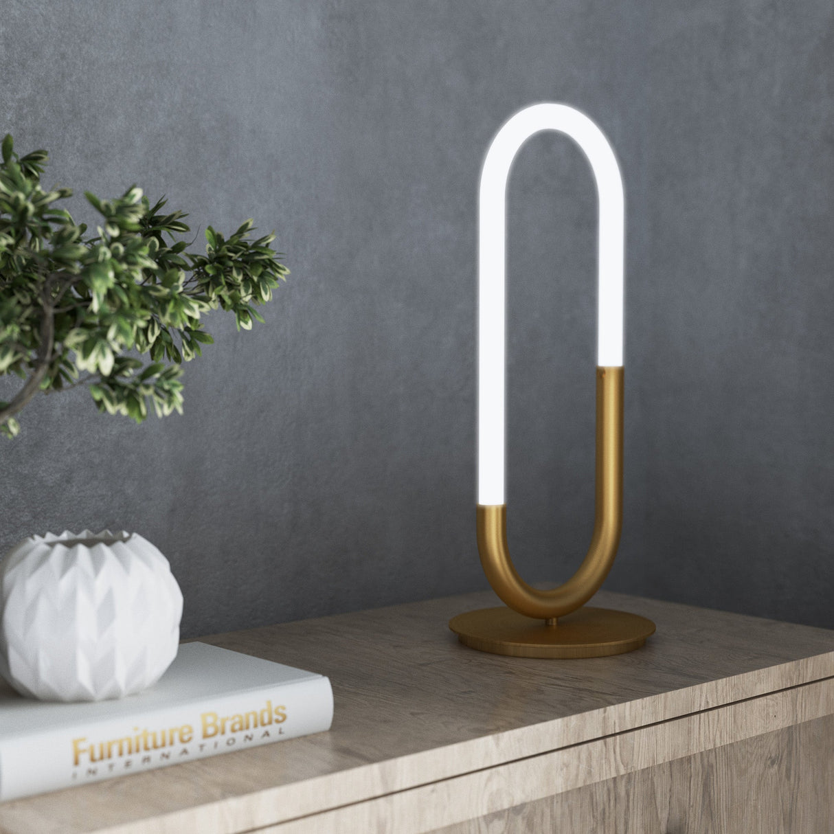 Kuzco Huron 21-in Table Lamp