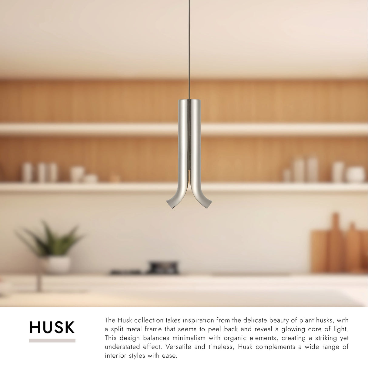 Kuzco Husk 9-in Pendant