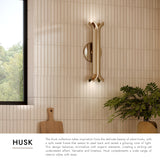 Kuzco Husk 14-in Wall Sconce