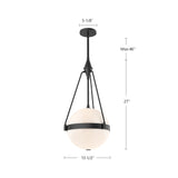Alora Mood Harmony 14-in Pendant