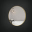 Brio Non-Lit Mirror in Brushed Gold