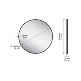 Brio Non-Lit Mirror