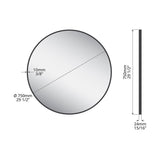 Brio Non-Lit Mirror