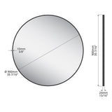 Brio Non-Lit Mirror