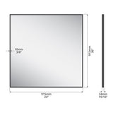 Cove Non-Lit Mirror