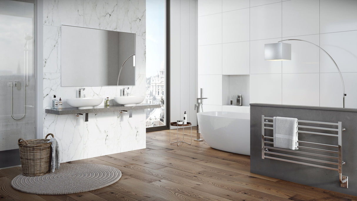 23.5"x47.5" Tuzio Avento Towel Warmer