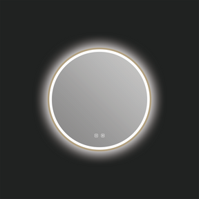 Denver LED Mirror in Brushed Bronze