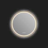 Denver LED Mirror in Brushed Gold