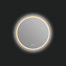 Denver LED Mirror in Brushed Gold