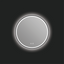 Denver LED Mirror in Matte Black