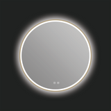 Denver LED Mirror in Brushed Bronze