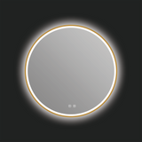 Denver LED Mirror in Brushed Gold