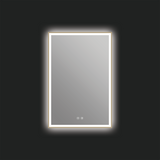 Eden LED Mirror in Brushed Bronze
