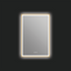 Eden LED Mirror in Brushed Gold