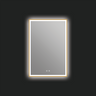 Eden LED Mirror in Brushed Gold