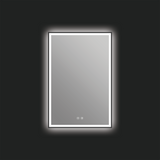 Eden LED Mirror in Matte Black