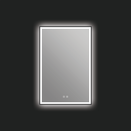 Eden LED Mirror in Matte Black