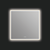 Eden LED Mirror in Brushed Bronze