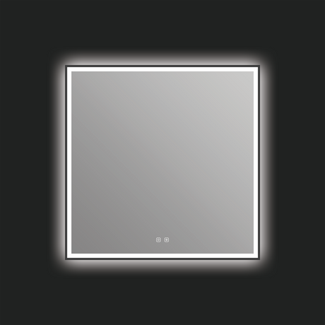 Eden LED Mirror in Matte Black