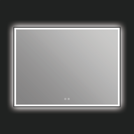 Eden LED Mirror in Matte Black
