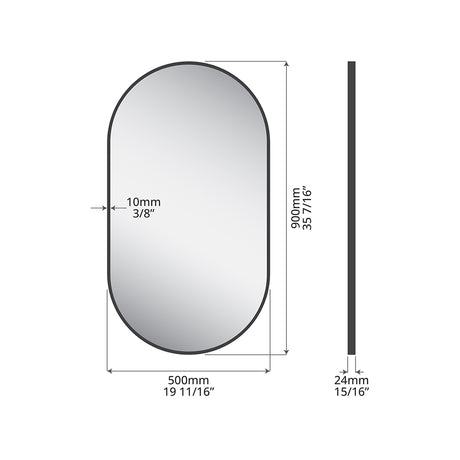 Morgan Non-Lit Mirror - image 7