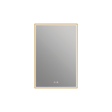 Nova Medicine Cabinet in Brushed Gold