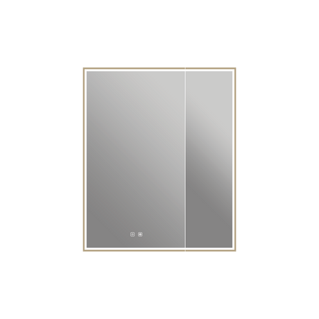 Nova Medicine Cabinet in Brushed Bronze