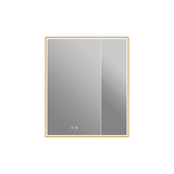 Nova Medicine Cabinet in Brushed Gold
