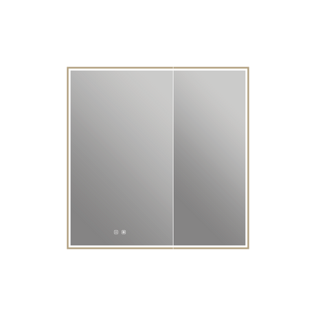Nova Medicine Cabinet in Brushed Bronze