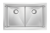Integrato 30" 50/50 Double with glass cover(s) & roll-out drying mat