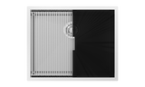 Integrato 22" Single with glass cover(s) & roll-out drying mat