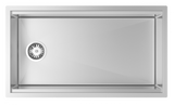 Integrato 32" Super Single with glass cover(s) & roll-out drying mat