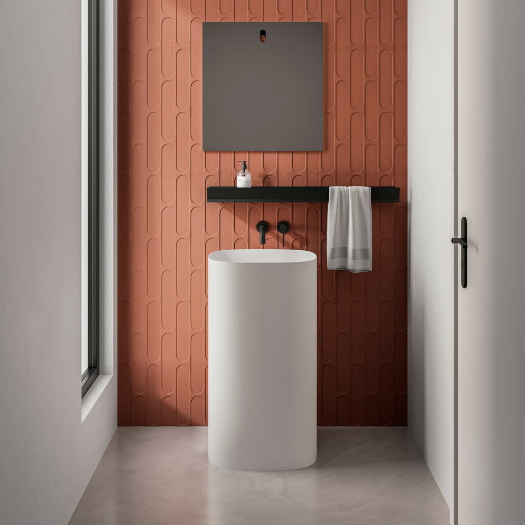 Ïo Free-standing Rectangular Basin