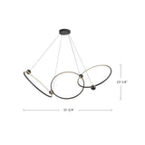 Kuzco Isho 3 Head Chandelier