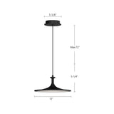 Alora Mood Issa 12-in Pendant
