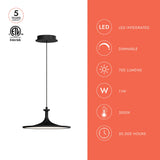 Alora Mood Issa 12-in Pendant