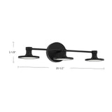 Alora Mood Issa 21-in Vanity Light