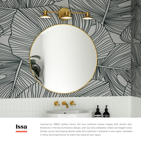 Alora Mood Issa 21-in Vanity Light
