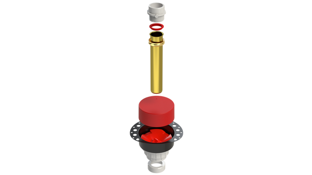 PVC Island Tub Drain® Testable Rough-in for Freestanding Tubs (ITD5135)
