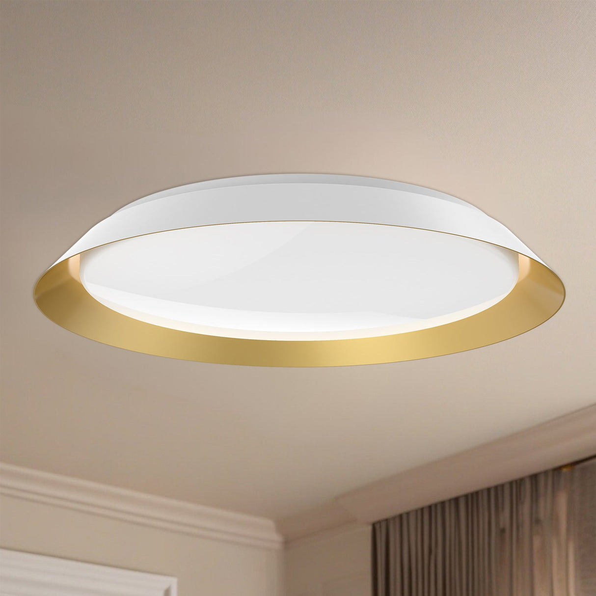 Kuzco Jasper 23-in Flush Mount