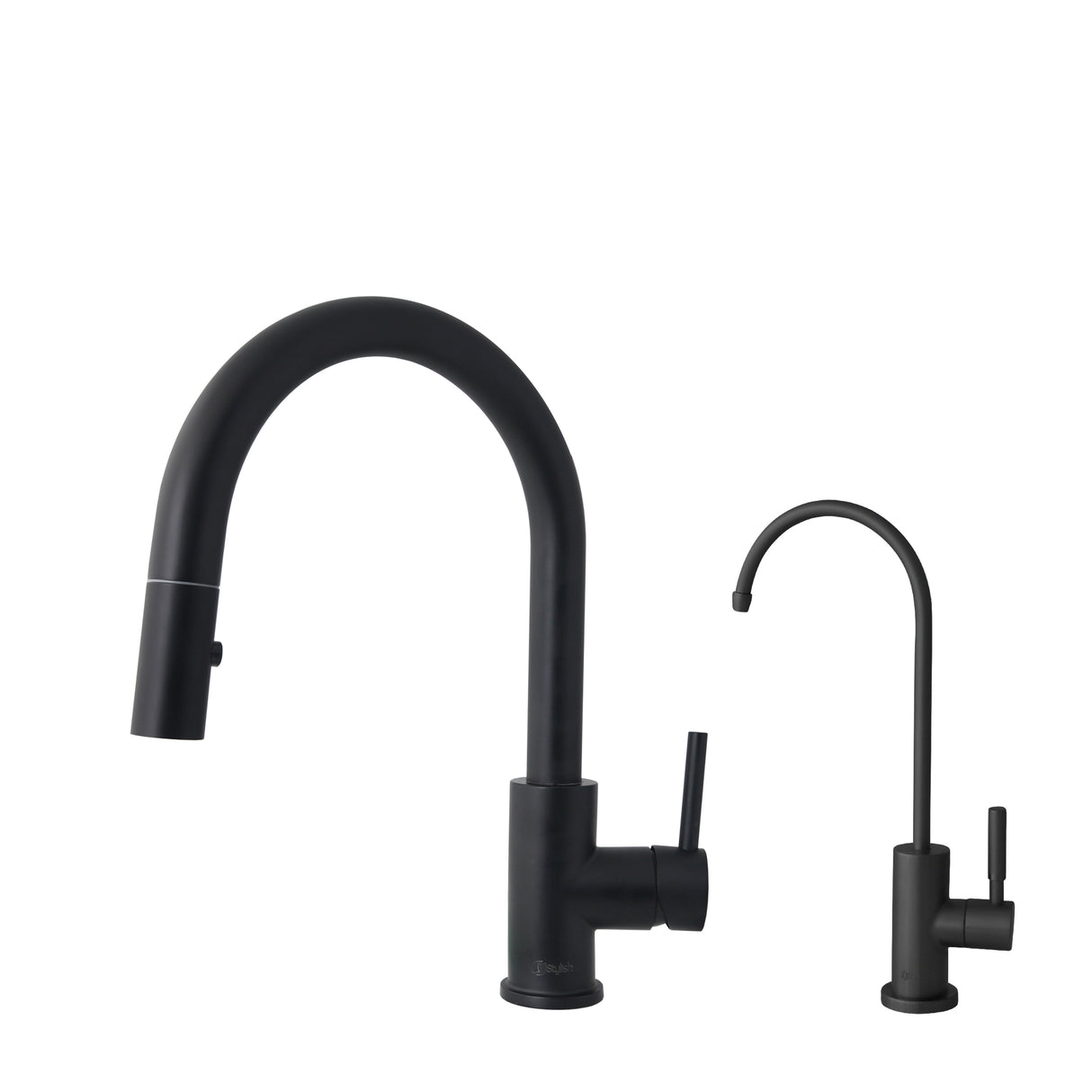 Modena Single Handle Pull Down Kitchen Faucet with Water Tap