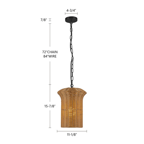 Alora Mood Kai 11-in Pendant