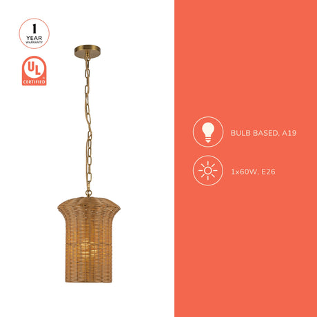 Alora Mood Kai 11-in Pendant