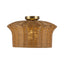 Alora Mood Kai 16-in Semi-Flush Mount