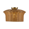 Alora Mood Kai 16-in Semi-Flush Mount