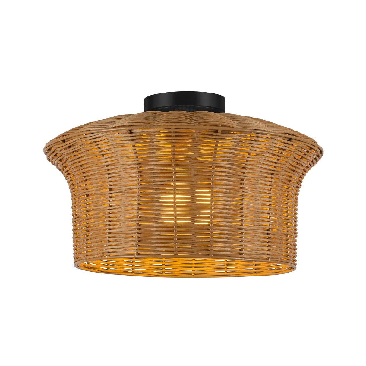 Alora Mood Kai 16-in Semi-Flush Mount